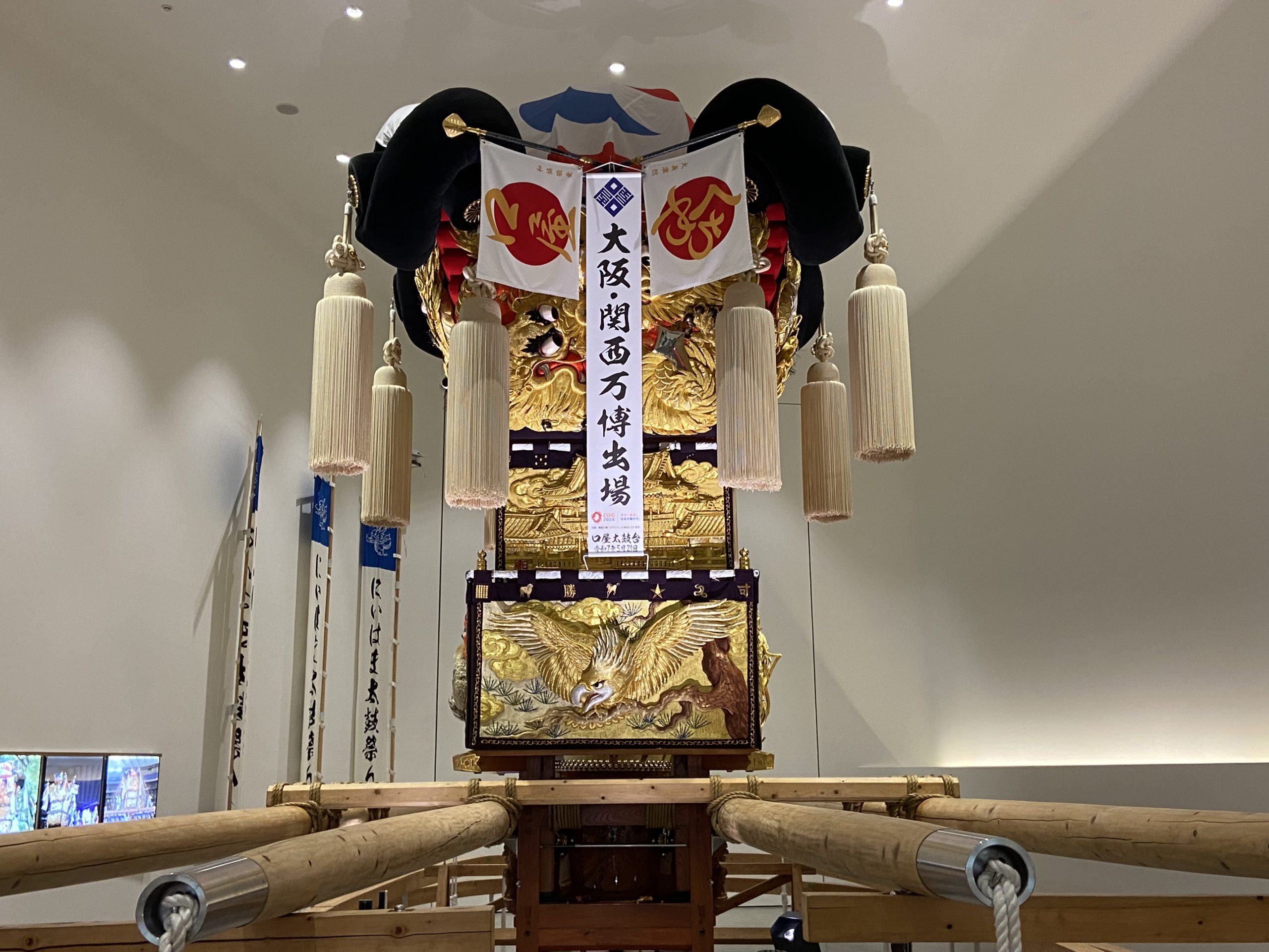 口屋太鼓台展示 2025年7月18日(金)まで | 新居浜市総合文化施設
