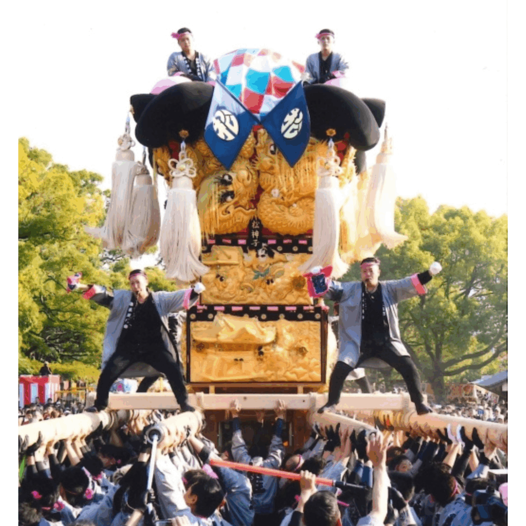 松神子太鼓台ミニチュア 36．松神子太鼓台：川東地区 |展示会アーカイブ